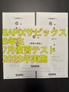 SAPIX 6年 理科 知識の20題 知識の50題 確認テスト - メルカリ