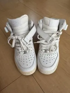 Nike Air Force 1 ハイカットスニーカー ホワイト