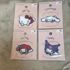 セリア ワッペンシール サンリオキャラクター