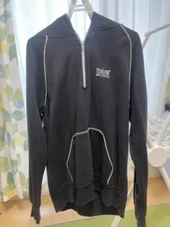 Supreme ネイビー ジップアップ パーカー Sサイズ