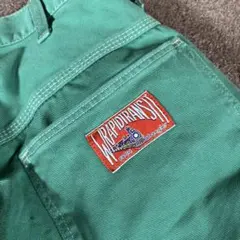 ラングラー　Wrangler RAPIDRUST 緑色 ワークパンツ xsのサムネイル