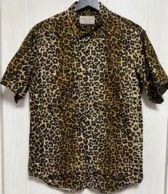 美品 NEIGHBORHOOD HEAD LIGHT LEO レオパード シャツ
