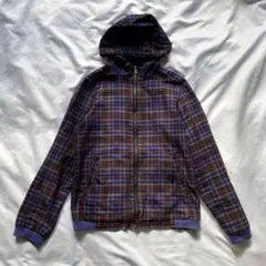 FRED PERRY フレッドペリー チェック柄 ジップアップパーカーのサムネイル