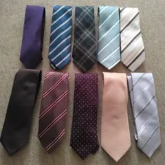 まとめ売り　ネクタイ 10本セット 多様なデザイン 新生活 新社会人