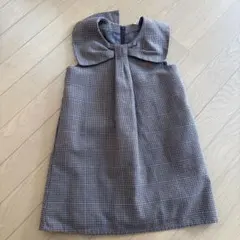 petit main ジャンバースカート 120 チェック