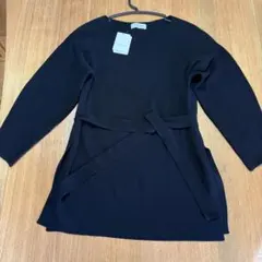 新品 OPAQUE.CLIP オペークドットクリップ チュニック ブラック 38