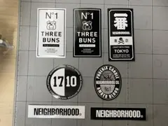 Neighborhood ゼロハリバートンステッカー15枚セット