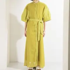 KBF レイヤード ワンピース マキシ丈