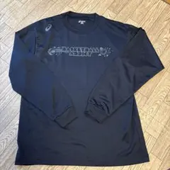週末限定価格^_^アシックス　バスケ長袖Tシャツ