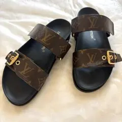 LOUIS VUITTON プールピローモノグラム サンダル 38 - メルカリ