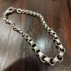 シルバー ステンレススチール ブレスレット