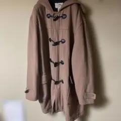 US古着L.L.Beanダッフルコートキャメルロングコート XXL 大きいのサムネイル