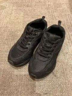瞬足 Achilles スニーカー ブラック 22.5cm 3EEEのサムネイル