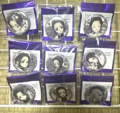 鬼滅の刃 絵巻カフェ 胡蝶しのぶ　44mm 缶バッジ