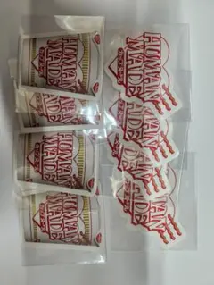 ファミマ×HUMAN MADEカップヌードル ステッカー 全2種 4枚ずつセット