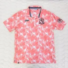 FILA GOLF／刺繍入り 半袖ポロシャツ Lサイズ