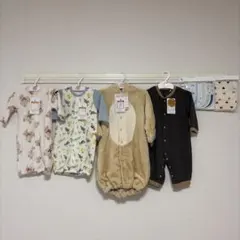 ベビー服50-80cm＋スタイセット