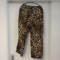 Keboz レオパード　イージーパンツ
