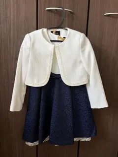 フォーマルワンピース ジャケット付き　120cm 卒園式　入学式