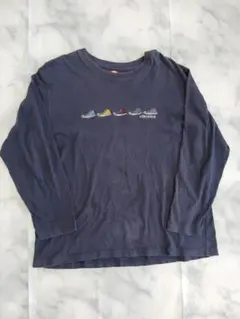 ★大き目3L★ CONVERSE スニーカー刺繍 ロングTシャツ