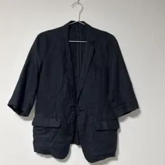黒 テーラードジャケット