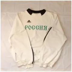 美品　adidas×Gosha Rubchinskiy ロゴ刺繍　スウェット Gosha Rubchinskiy x Adidas Sweatshirt in Black | FWRD