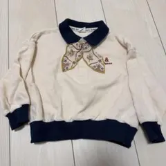 【土日月限定出品】& mignon 襟付きトレーナー 95cm