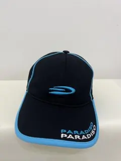 PARADISO ロゴ　ブラック　キャップ