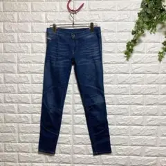 【ディーゼル】（M）BISZOU ストレッチテーパードデニム スキニー パンツ
