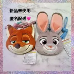 【匿名・即日配送】ズートピア　ショルダーバック　ジュディ ニック 2点セット 1