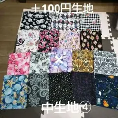 ポーチ中生地④ +100円生地