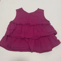 BREEZE ピンク　フリル　トップス　110