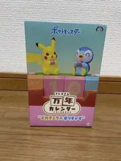 ポケットモンスター 万年カレンダー ピカチュウ&ポッチャマ
