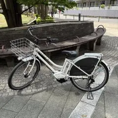 パナソニック ティモ 電動アシスト自転車ホワイト BE-ELTF63F 都内手渡