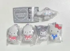 サンリオ ふわわフロッキーマスコット キティ シナモロール クロミ ポチャッコ