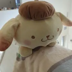 ましゅまるむ寝そべりBIGぬいぐるみ　ポムポムプリン