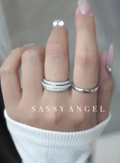 SASSY♡ANGELシルバーリング16号