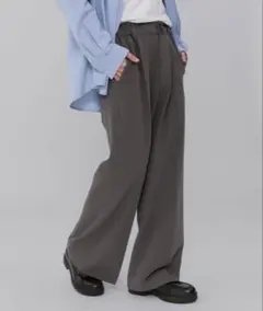 WEGO/ローライズバギーフレアスラックスのサムネイル
