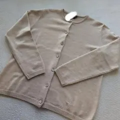 BURBERRY LONDON 　カシミヤ混ウールカーディガン　ライトベージュ