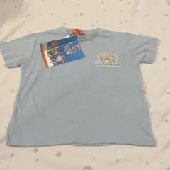 新品未使用 パウパト 半袖Tシャツ 90 水色 スカイ ラブル マーシャルのサムネイル