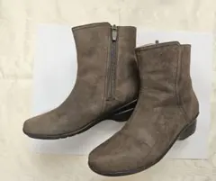 Regal Walker 24cm EEE レディースショートブーツ　カーキ