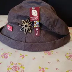 新品　UV 対策帽子