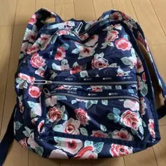 特価レア【美品】レスポートサック　ハワイ限定　リュック　ルプティブーケ　花柄刺繍 レスポートサックハワイ限定リュックルプティブーケ花柄刺繍