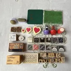 未使用品あり　スタンプセット アルファベット付き　匿名配送