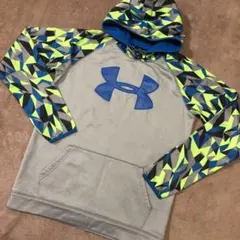 アンダーアーマー パーカー ボーイズXL（メンズM） トレーナー グレー