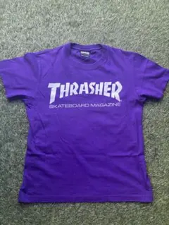 THRASHER半袖Tシャツ紫のサムネイル