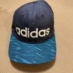 adidas キャップ　フリーサイズ57cm〜60cm