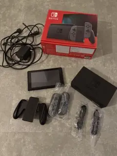 Nintendo Switch 本体 グレー キャリングケース付き - メルカリ