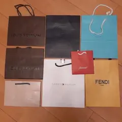 最終価格❗高級ブランド ショップ袋 8セット