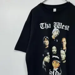 west coast 西海岸　HIP-HOP レジェンドラッパー　Tシャツ